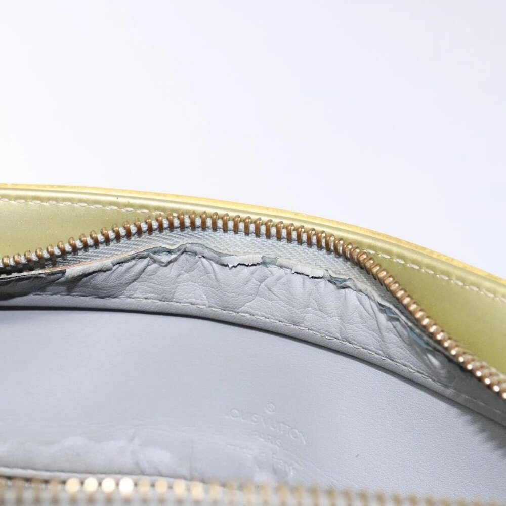 LOUIS VUITTON Monogram Vernis Houston Hand Bag Gris - Picture 8 of 16